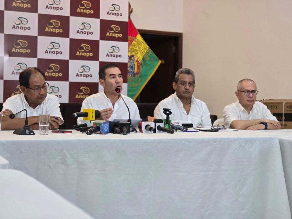 Caída en la producción de granos reportada por Anapo