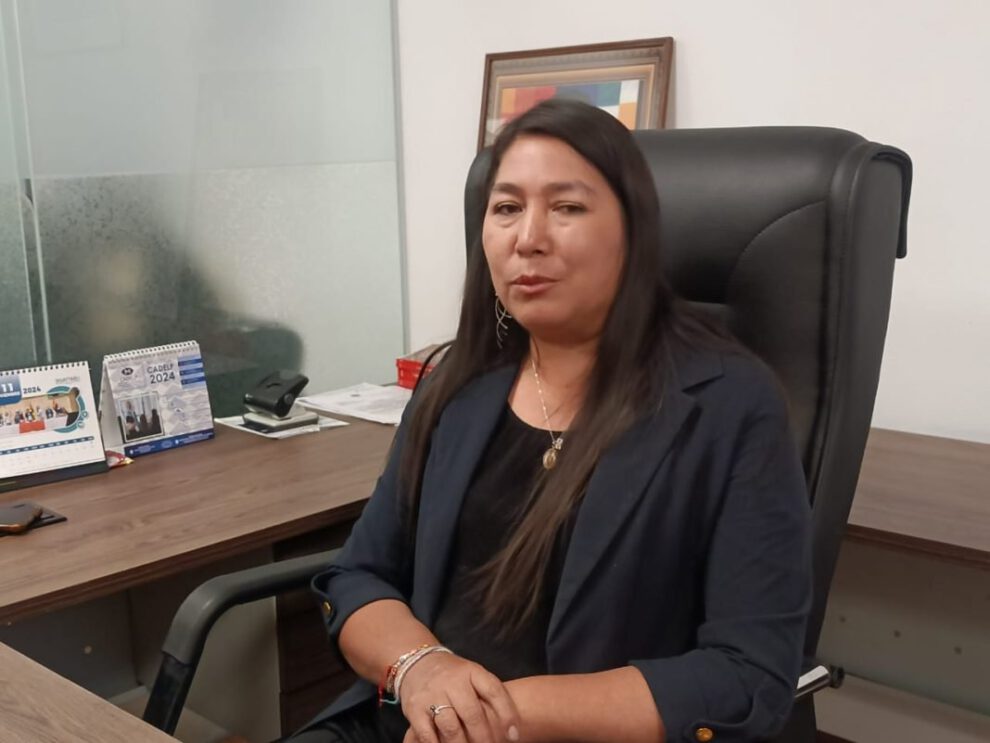 Crítica de Rosario García sobre el respaldo del FRI a Tuto Quiroga