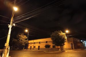 Luminarias LED en Oruro