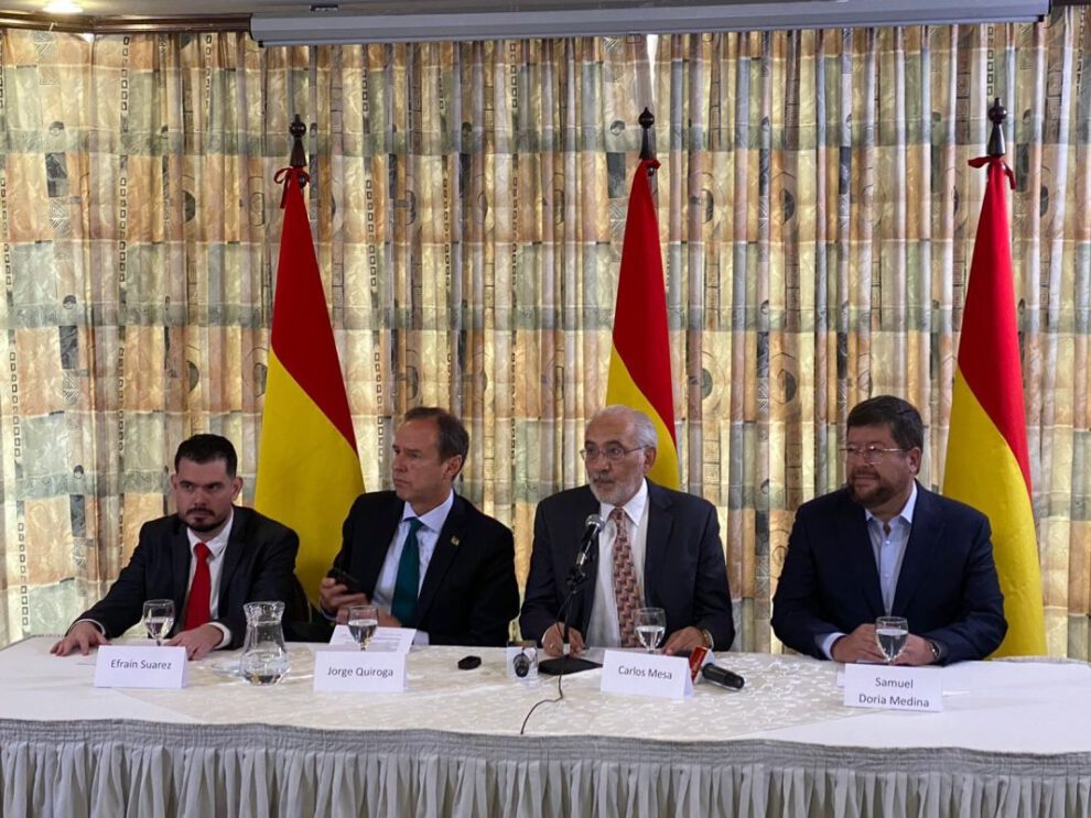 Candidatura única oposición 2025