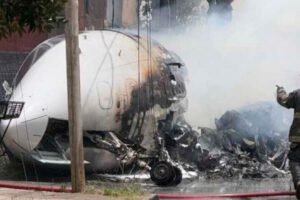 Accidente de avión en Buenos Aires
