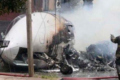 Accidente de avión en Buenos Aires
