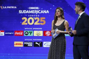 Copa Sudamericana 2025 durante el sorteo en Conmebol