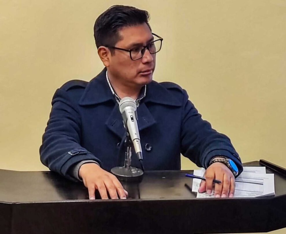 Ricardo Condori Procurador General del Estado