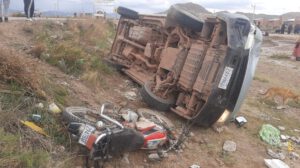 Accidente fatal en la carretera Oruro-La Joya