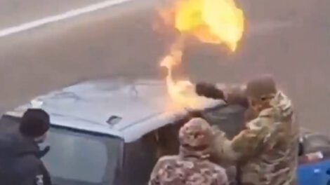 Ola de ataques incendiarios en Rusia