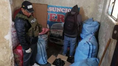 narcotráfico en La Paz