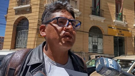 Movilizaciones nacionales gremiales lideradas por Antonio Siñani