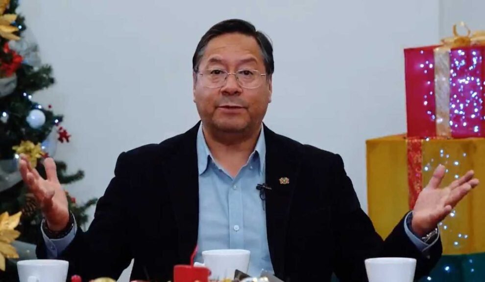 Mensaje de Navidad de Arce a los bolivianos