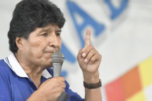 Aprehensión de Evo Morales en el contexto del caso de trata de personas