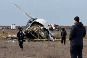 Accidente aéreo en Kazajistán