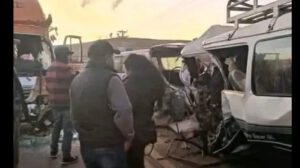 Accidente en carretera Oruro-La Paz deja tres muertos y cinco heridos
