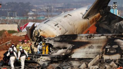 Accidente aéreo en Corea del Sur con 179 muertos y solo dos sobrevivientes