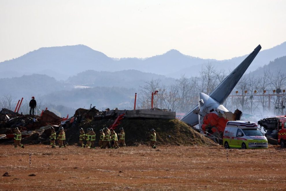 Accidente aéreo en Corea con 179 fallecidos