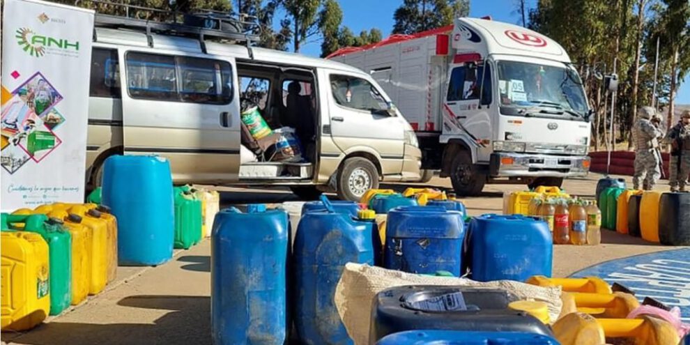 Desvío de carburantes en el último semestre