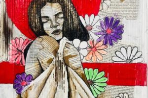 Subasta de pared de artistas plásticos en Oruro