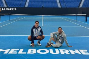 Hermanos Dellien en Melbourne para el Abierto de Australia