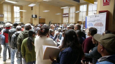 Recaudación de impuestos municipales en Oruro