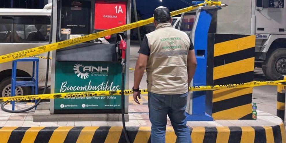 desvío de combustible en Cochabamba
