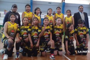 Libomenor U-12 damas en la fase final del torneo