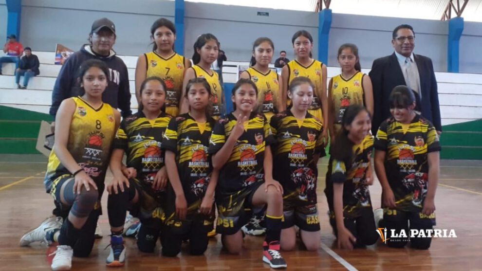 Libomenor U-12 damas en la fase final del torneo