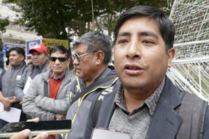 Hugo Jallaza exige la devolución de la institución vecinal Fedjuve