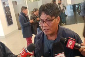 movilización del Pacto de Unidad en protesta por la crisis económica