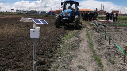 Sistema Agroclimático del Banco de Desarrollo Productivo para proteger a productores agrícolas