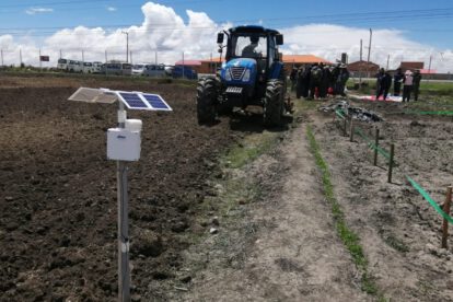 Sistema Agroclimático del Banco de Desarrollo Productivo para proteger a productores agrícolas