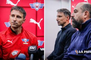 Luciano Theiler presentado como nuevo entrenador de Wilstermann