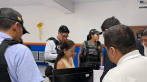 Funcionaria del Segip aprehendida en Santa Cruz