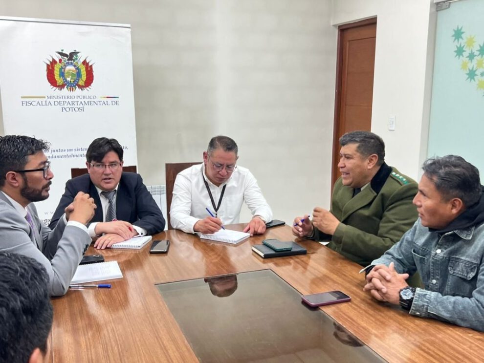 lucha contra el crimen en Potosí