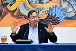 Luis Arce denuncia boicot político en Bolivia
