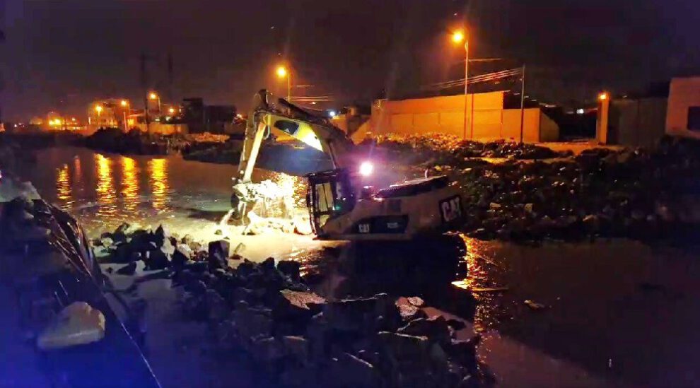 Colapso del canal Tagarete en Oruro