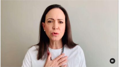 María Corina Machado denuncia autoproclamación de Maduro como golpe de Estado