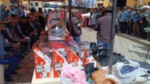 Ayuda humanitaria en Quime tras desbordes de ríos
