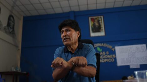 Evo Morales celebra rechazo de denuncia en Argentina