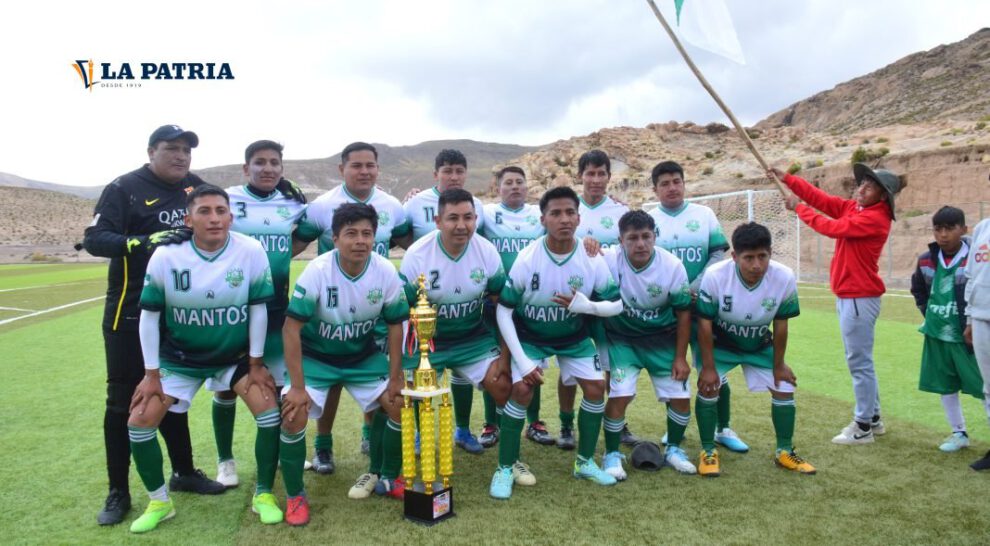 Gran Tunari campeón en fútbol