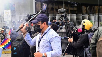 marcha por la vida en La Paz