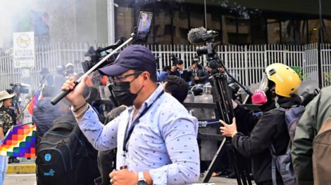 marcha por la vida en La Paz