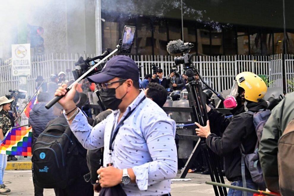 marcha por la vida en La Paz