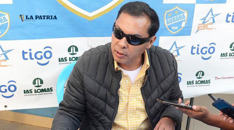 Jaime Cornejo presidente del club Aurora