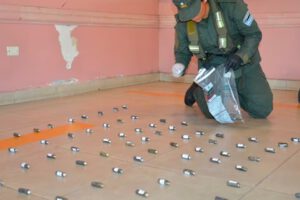 Tráfico de cocaína por dos mujeres bolivianas