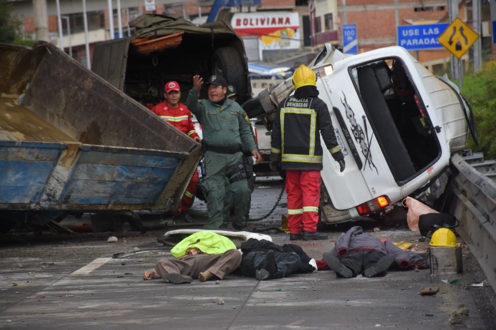 cobertura de accidentes de tránsito en La Paz-El Alto