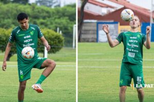 Selección boliviana Sub-20 en partido amistoso