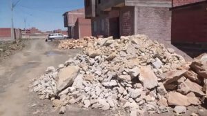 Descarga de material tóxico en Junta Vecinal Milenium Central