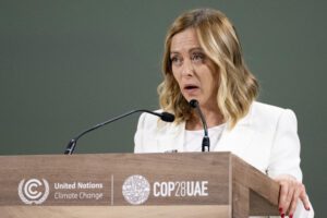 Objetivos climáticos según Giorgia Meloni