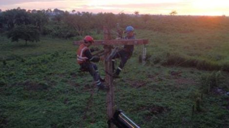 inversión de ENDE en Riberalta