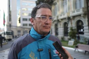 Protestas de trabajadores de La Paz Limpia por salarios impagos