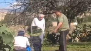 Agresión a madre e hijo en Achumani